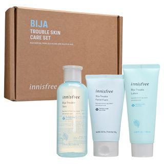 Innisfree - Bija Trouble Skin Care Set 3 Pcs