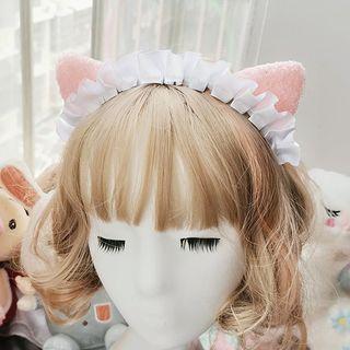Car Ruffle Trim Headband