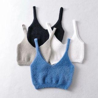 Fleece Knit Camisole Top