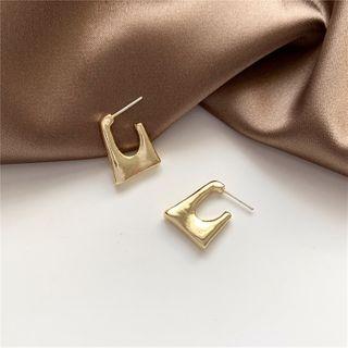 Geometric Dangle Earring 1 Pair - Stud Earring - As Shown In Figure - One Size