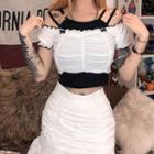 Set: Halter Top + Off Shoulder Top
