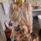 Flower Cardigan / Floral Skirt