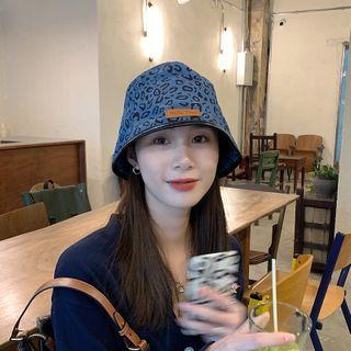 Leopard Print Bucket Cap