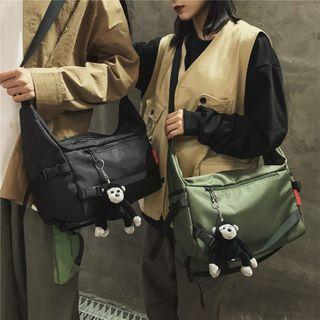 Set: Waterproof Crossbody Bag + Bag Charm