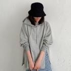 Slit Hoodie Gray - One Size