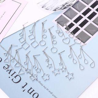 Wirework Fringed Earring