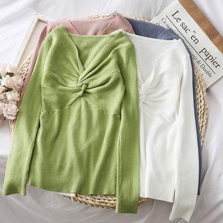 Knotted Knit Top