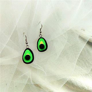 Soft Clay Avogado Dangle Earring