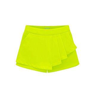 Frilled Mock Two Piece Shorts