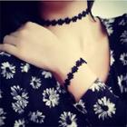 Floral Lace Choker/ Bracelet