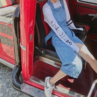 Wrap Dungaree Dress