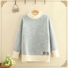 Bear Embroidered M Lange Sweater