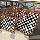 Checkered Tote Bag