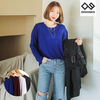 Plus Size Round-neck T-shirt