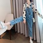 High-waist Loose Overall