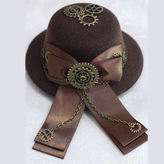 Gear Mini Top Hat Hair Clip