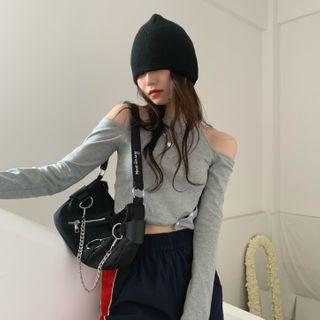 Long-sleeve Cutout Top / Pants
