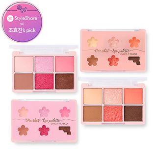 Chica Y Chico - One Shot Eye Palette (spring Palette) (2 Types) #6 Adorable Coral