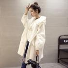 Hooded Zip Jacket / Dog Print T-shirt