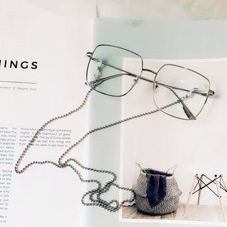 Retro Eyeglasses Retainer Silver - One Size