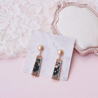 Alloy Moon & Cloud Dangle Earring
