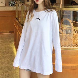 Long-sleeve Crescent T-shirt