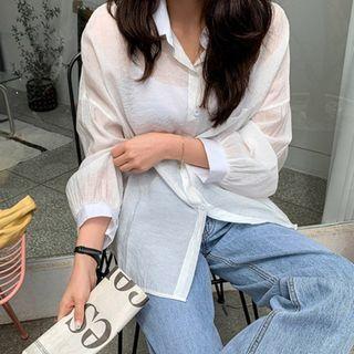 Basic Oversized Summer Shirt