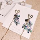 Faux Pearl Acrylic Butterfly Dangle Earring (various Designs)