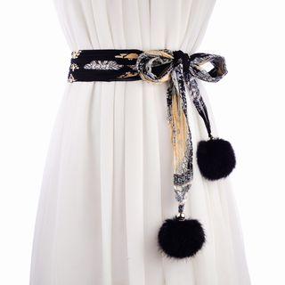 Printed Knotted Belt