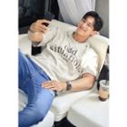 Odd Situation Printed Loose-fit T-shirt