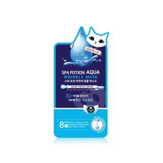 White Cat - Spa Potion Aqua Wrinkle Mask 10pcs