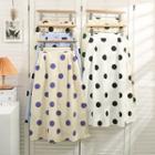 Polka-dot High-waist Midi Skirt In 5 Colors