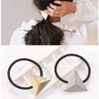 Triangle Stud Hair Tie