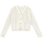 V-neck Sequin Cardigan