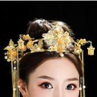 Chinese Wedding Headpiece Set As Shown In Figure - One Size