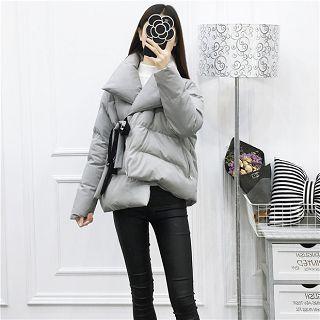 Tie-side Puffer Jacket