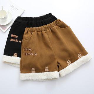 Fleece Trim Shorts