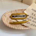Hair Clip 2 Pcs - Green - One Size