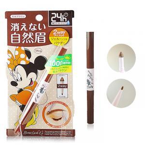 Bcl - Browlash Ex W Eyebrow Gel Pencil & Powder Minnie Mouse Edition (mocha Brown)  1 Pc