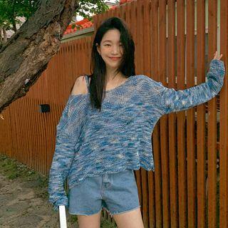 M Lange Knit Sleeved Top & Sleeveless Top Set