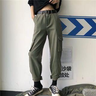 High Waist Cargo Pants