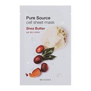 Missha - Pure Source Cell Sheet Mask (sheabutter) 1pc(21g)