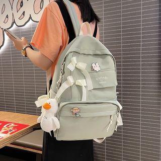 Set: Lettering Backpack + Duck Charm