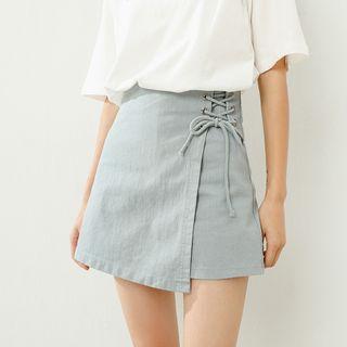 Side Lace-up Skort