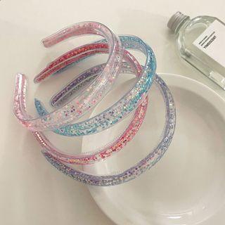 Sequined Resin Headband