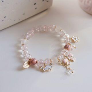 Rabbit Bracelet Bead - Translucent - One Size