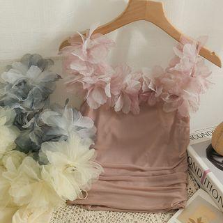 Rosette Mech Crop Top