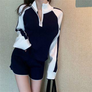 Collared Sweater / Shorts