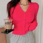 Ribbed Cardigan / Sweatpants
