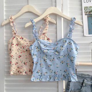 Floral Small Camisole Top